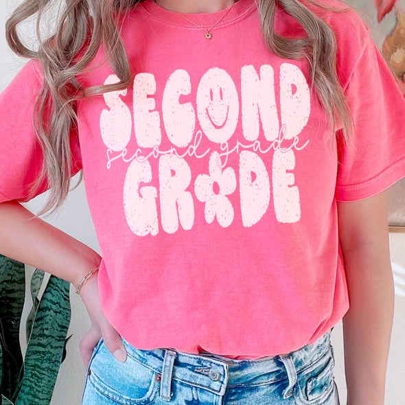 SECOND GRADE T-SHIRT TANK TOP OR SWEATERE