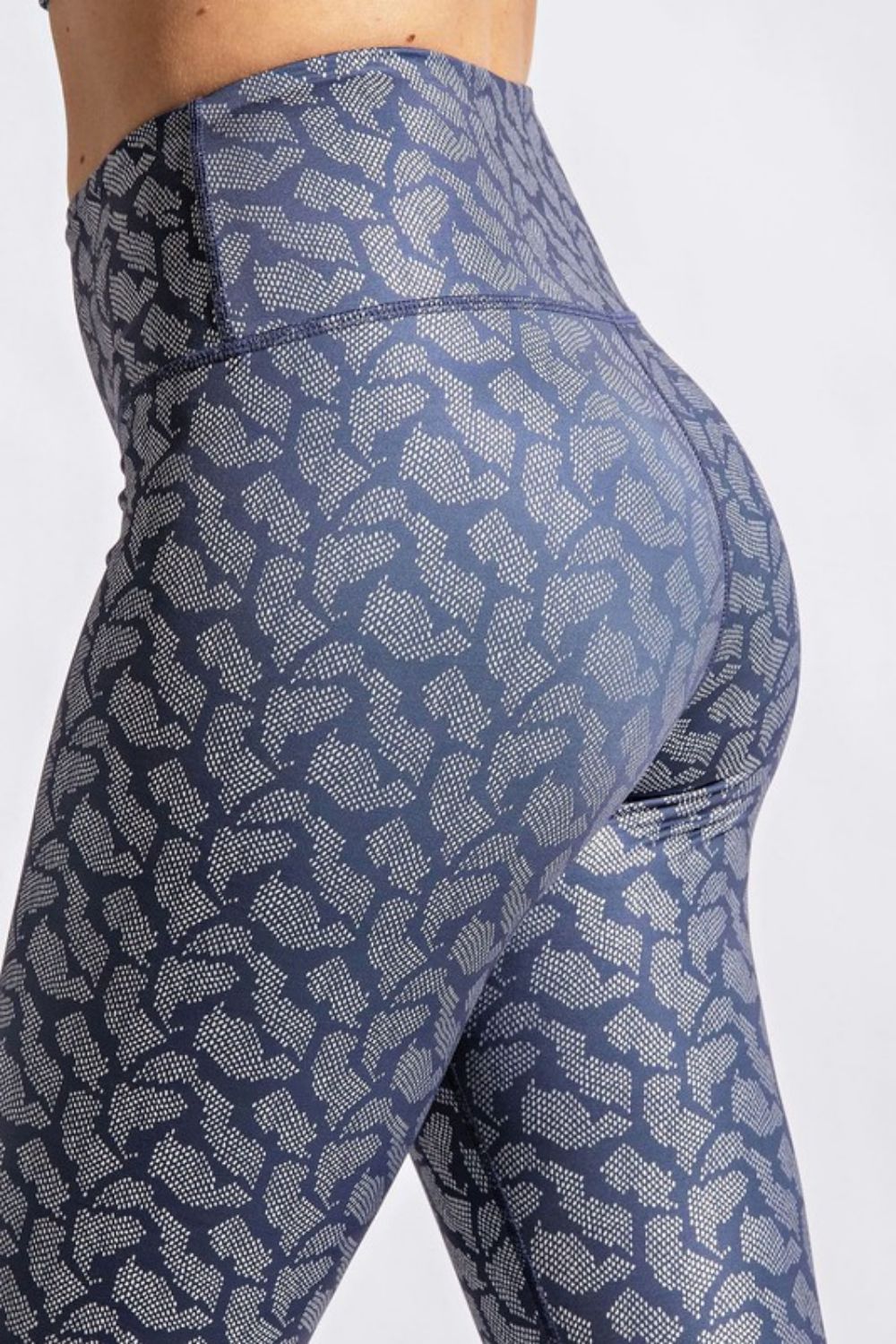 Rae Mode Full Size Printed High-Rise Yoga Leggings
