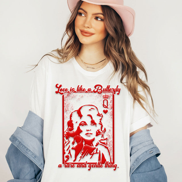 Queen Dolly PUFF Screen Print