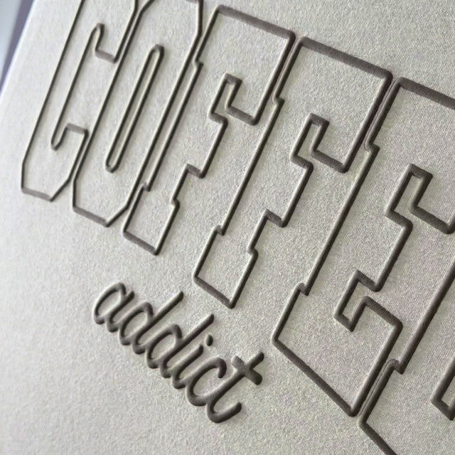 Coffee Addict PUFF Screen Print