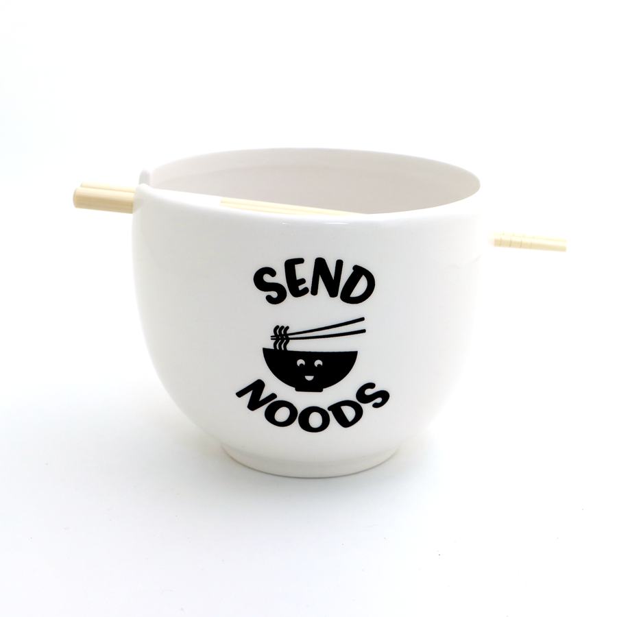 Send Noods Noodle Chopstick Bowl