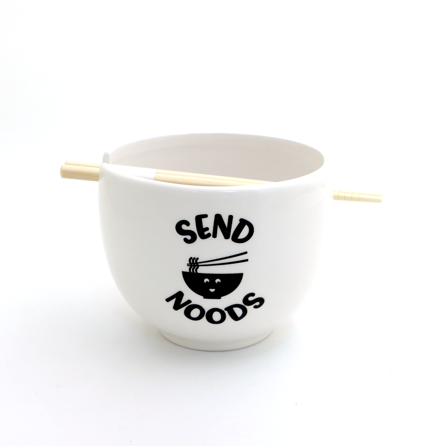 Send Noods Noodle Chopstick Bowl